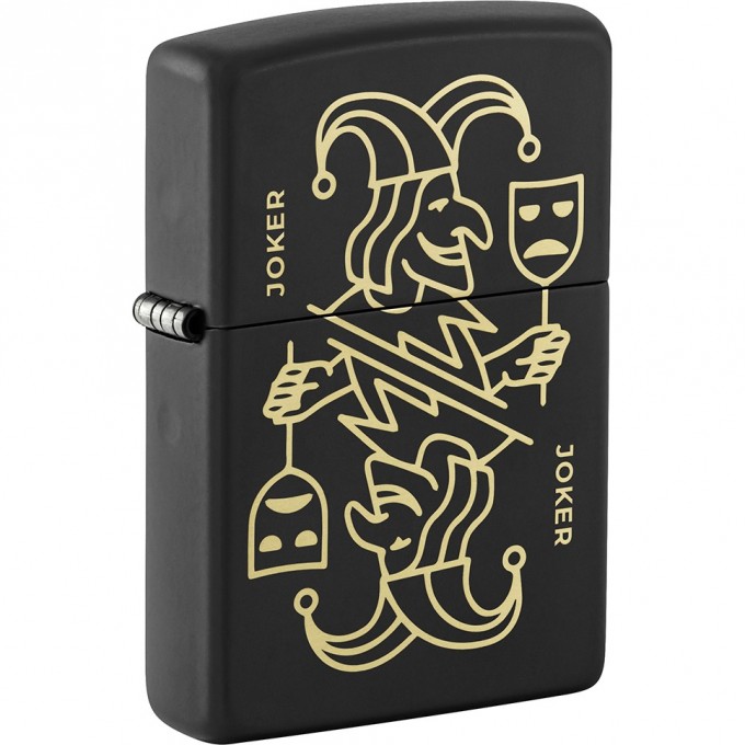 Зажигалка ZIPPO MASKED JOKER DESIGN 46290